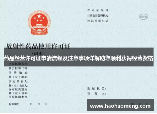 药品经营许可证申请流程及注意事项详解助您顺利获得经营资格
